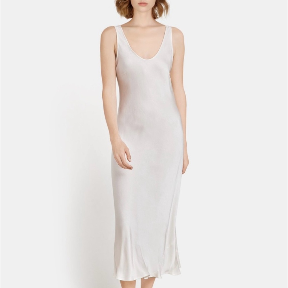 Silk White dress